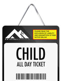 Child (5 & under) 1 Day Lift Ticket