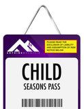 Seasons Pass - Child (5-)